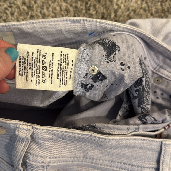 Pilcro & the letterpress slim straight distressed jeans 27 - Picture 3 of 6